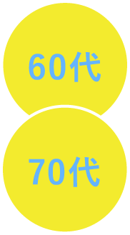 60代・70代